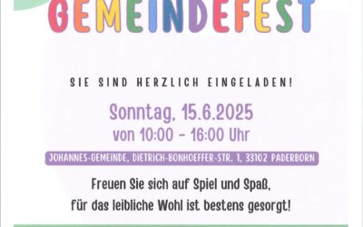 Gemeindefest am 15.06.2025